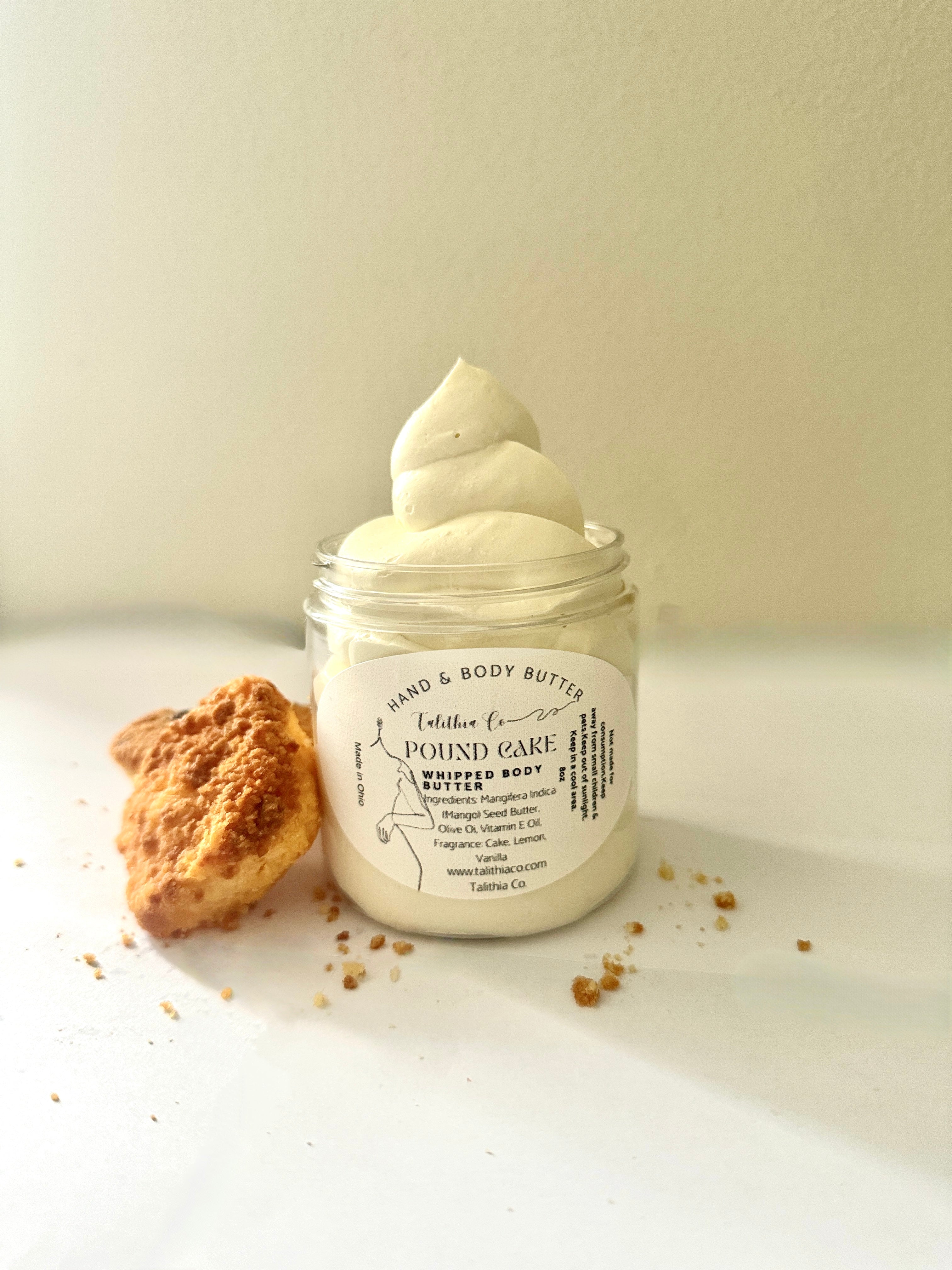 Pound Cake  Whipped Body Butter